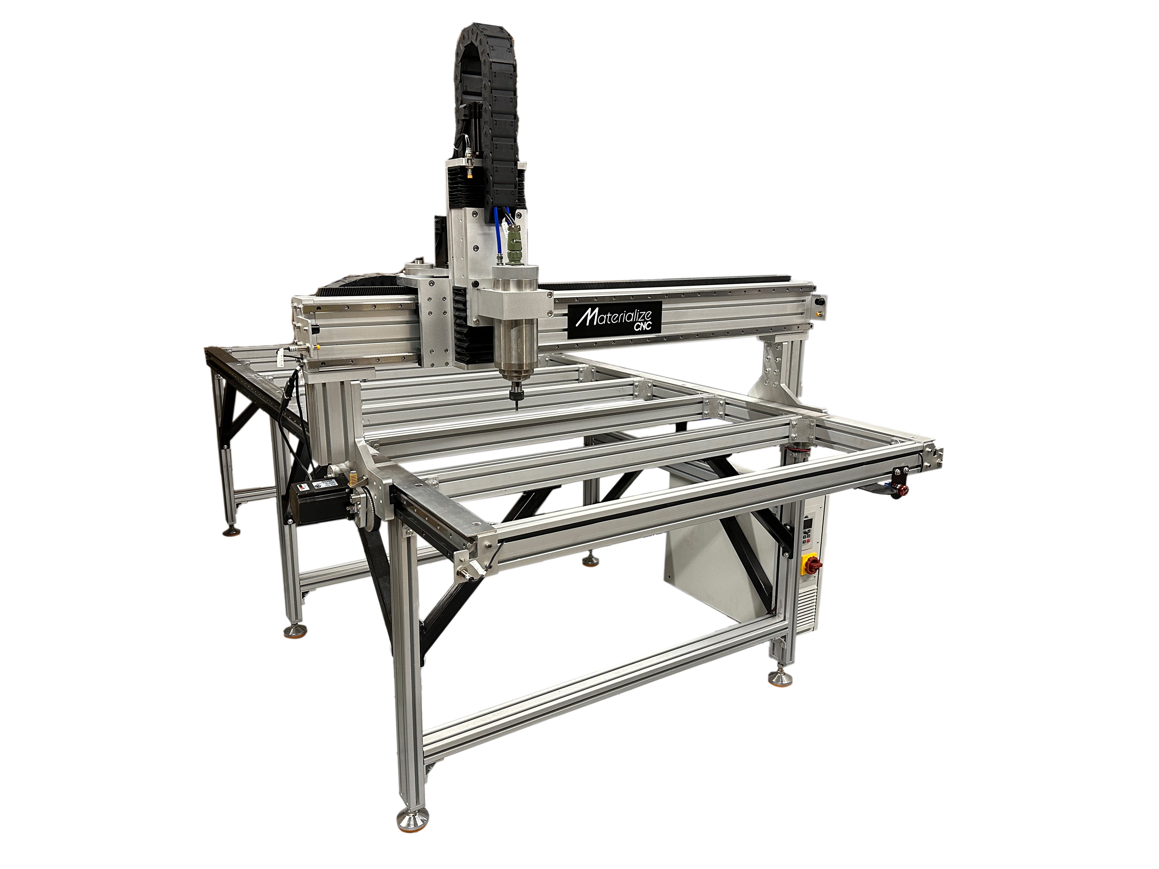CNC Router, Aluminum Framed 4’x8’ – Materialize CNC LLC
